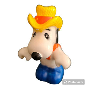 Vintage Snoopy Peanuts 3" Toy Figure 1958-1966 Collectible